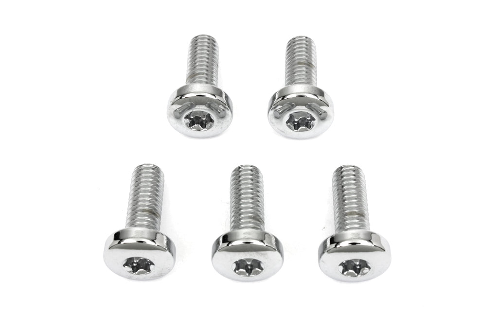 Chrome Rear Brake Disc Bolts