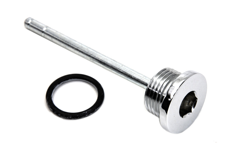 Transmission Filler Plug and Dipstick Chrome