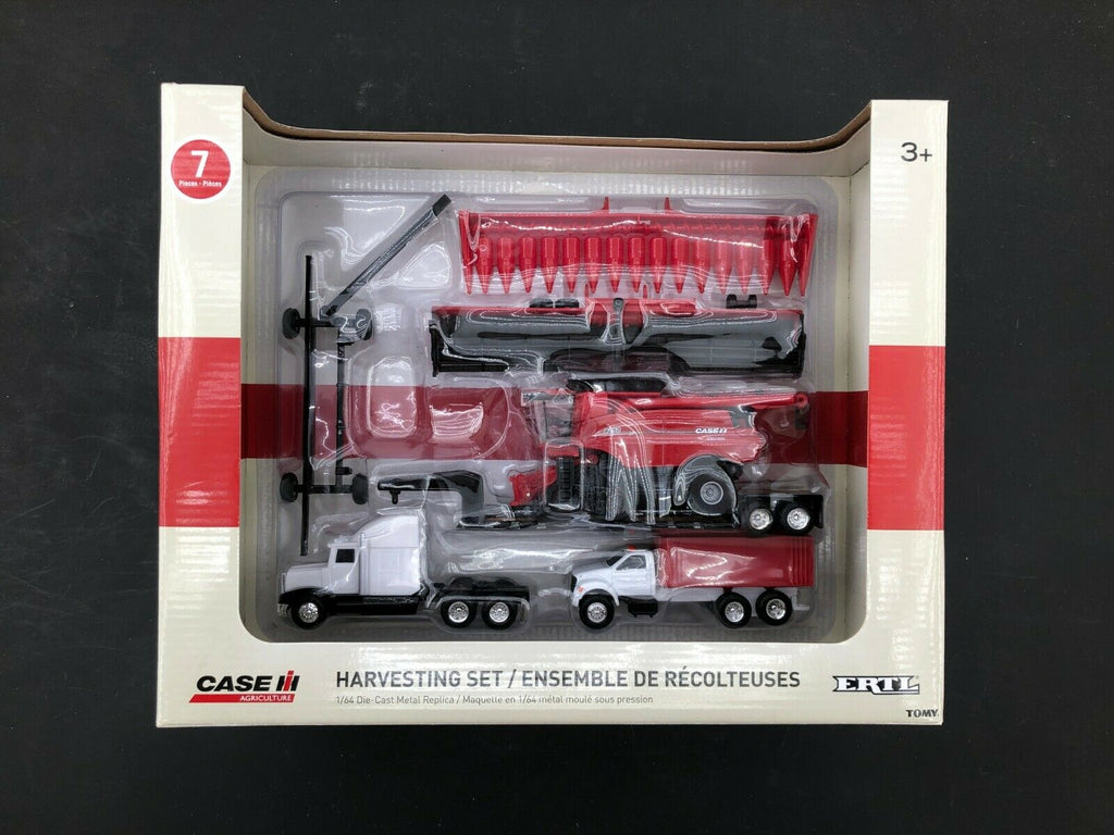 CaseIH Harvesting Set 1/64- 9250 Semi Truck Heads