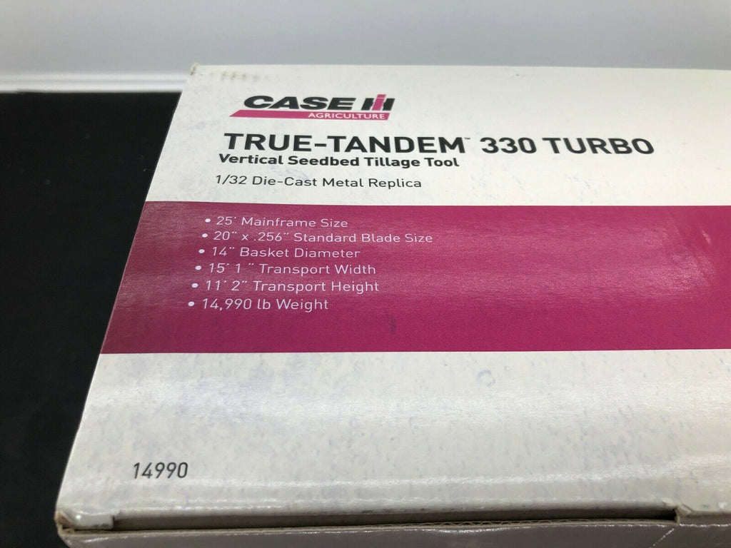 Case IH International Harvester True Tandem 330 Turbo Disk 1/32 Scale