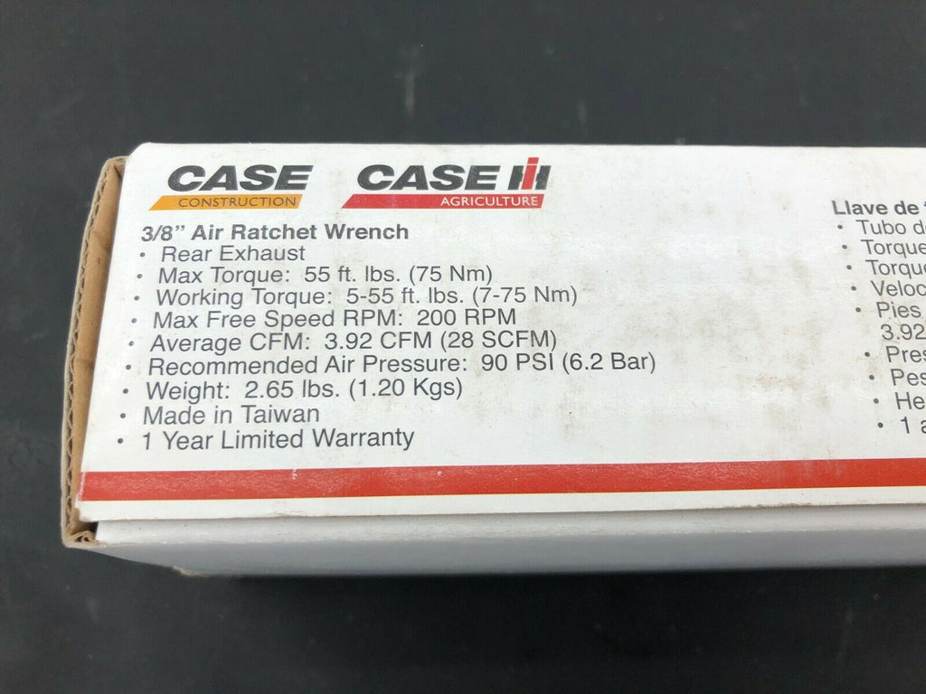 Case IH Air Impact Ratchet Wrench 3/8" Drive Snap on Blue Point