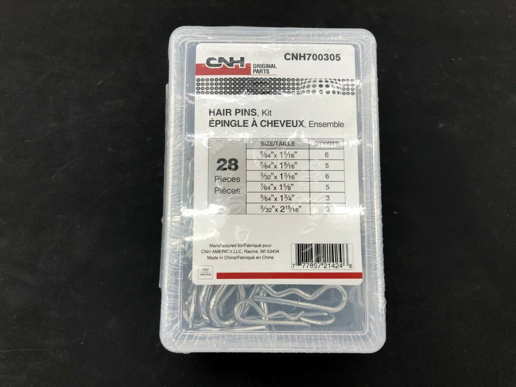 Case IH International 28pc Cotter Pick Hair Pin Set- Standard Hardware