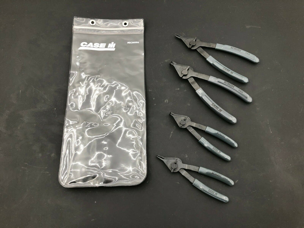 Case IH 4pc Snap Ring Plier Set w/ Case Blue Point-Lifetime Warranty