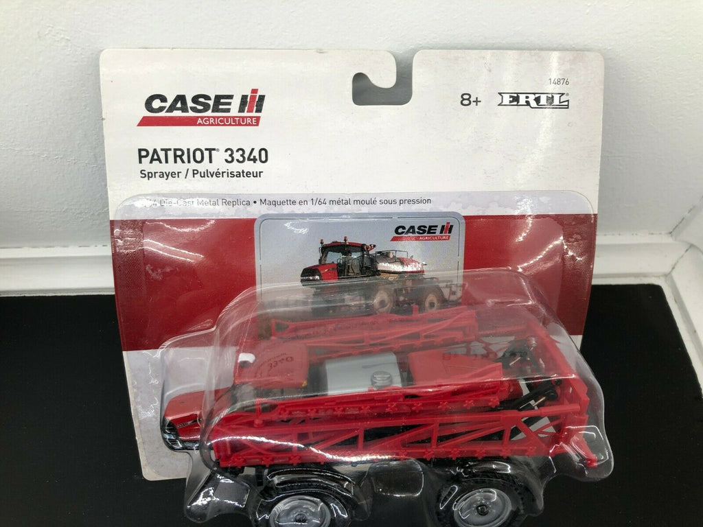 Case IH International Harvester Patriot 3340 Sprayer Tractor Toy 1/64