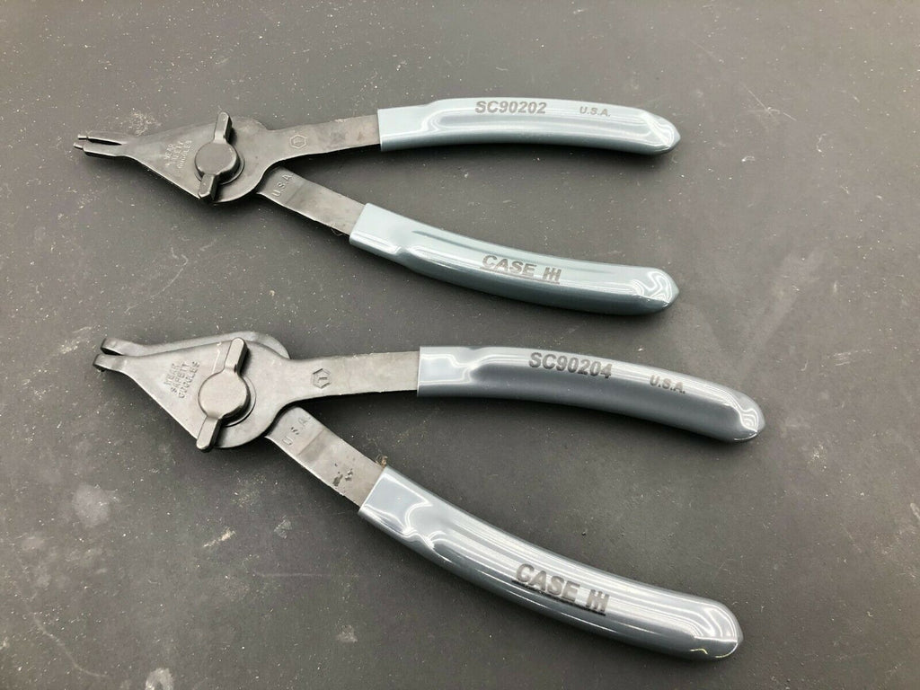 Case IH 4pc Snap Ring Plier Set w/ Case Blue Point-Lifetime Warranty