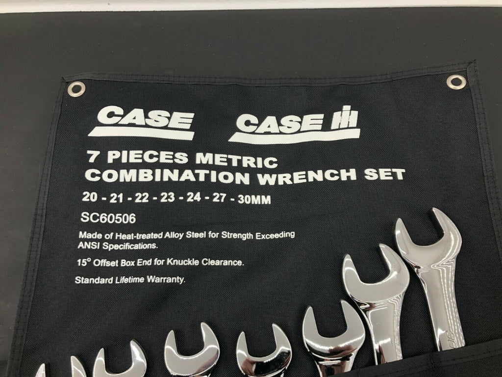 Case IH 7pc Metric Wrench Set 20mm-30mm Blue Point-Lifetime Warranty