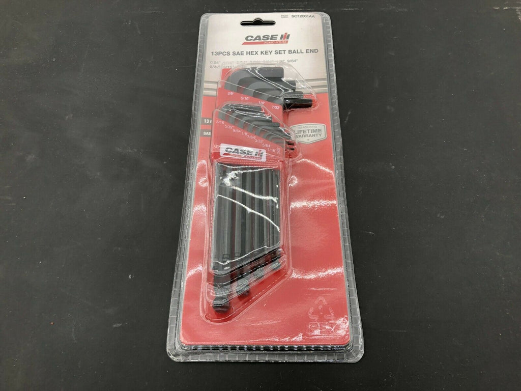 Case IH 13pc Hex Key Allen Wrench Set STD Blue Point-Lifetime Warranty