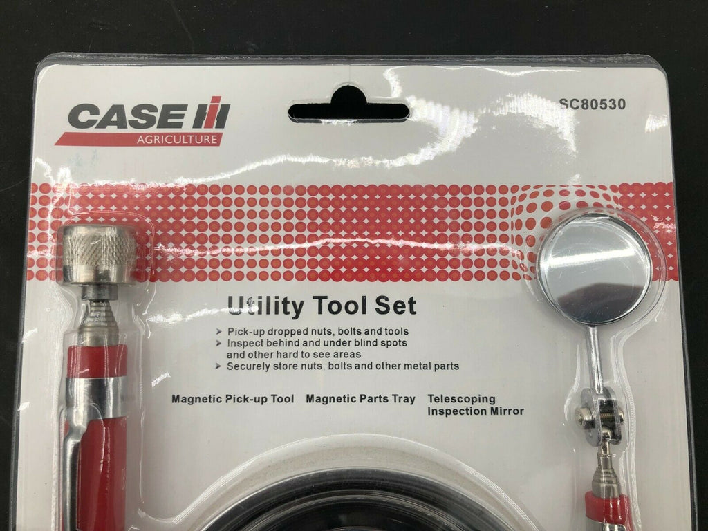 Case IH 3pc Tool Set Magnet, Tray, Mirror, Blue Point-Lifetime Warranty